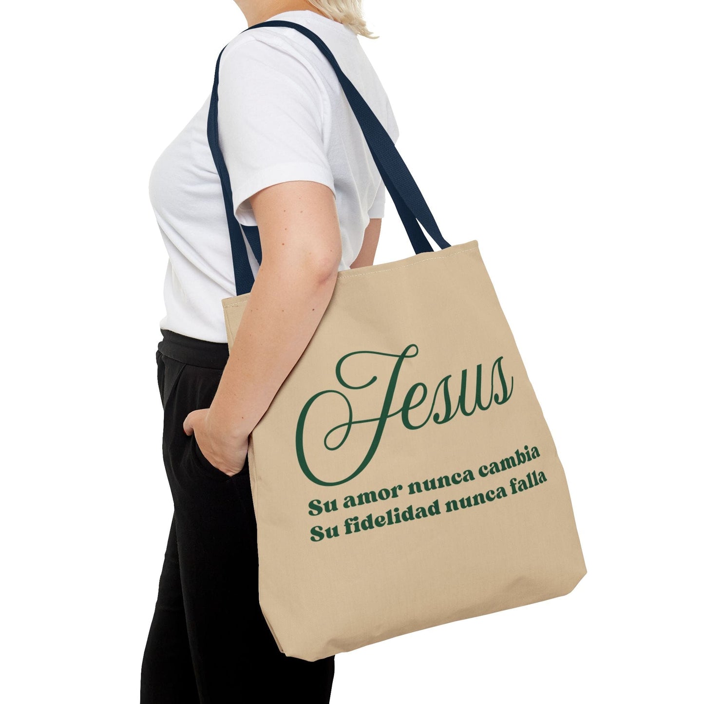 Jesús, Christian Tote Bag, bolsa de mano cristiana, regalo cristiano, bolso de mujer, por AbecarDesigns.